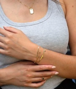 Collier Kimmy (Acier Doré) -Zagbijoux Boutique 33