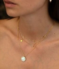 Collier Mila (Acier Doré) -Zagbijoux Boutique 68 ef436938 2bd5 4dab 97c0 f48f906a21ca