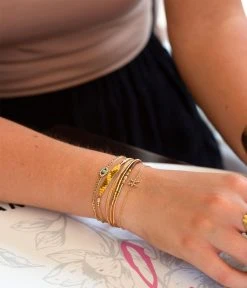 Bracelet Pisces (Acier Doré) -Zagbijoux Boutique 71