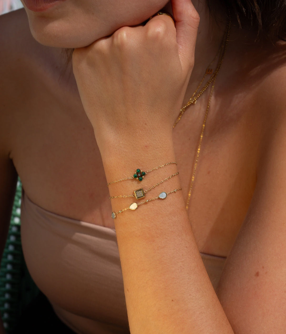 Bracelet Mint (Acier Doré) 9 Bracelet Mint (Acier Doré) – Image 7