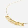 Collier Lettre Personnalisable (Acier Doré) -Zagbijoux Boutique ALEXANDRA 1 WEB