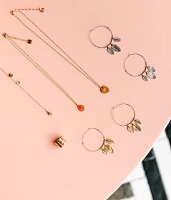 Collier Hélios (Acier Doré) -Zagbijoux Boutique BO Cheyenne Collier Helios 4751cc28 e887 4e19 9953 3edaf3fa281a