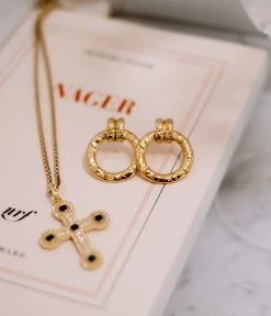 Sautoir Jacob (Acier Doré) -Zagbijoux Boutique Boucles doreilles Rhea Collier Sautoir Jacob 142c9ccc 0a26 43a9 b01c 3341e980a021