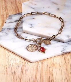 Bracelet Ando (Acier Doré) 7 Bracelet Ando (Acier Doré) -Zagbijoux Boutique Bracelet Ando 1d723a5a 49fd 463b 9499 2e74108dc6d0