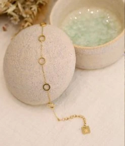 Bracelet Cal (Acier Doré) -Zagbijoux Boutique Bracelet Cal