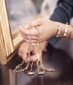 Collier Alexia (Acier Doré) -Zagbijoux Boutique Bracelet Caracas Collier Alexia Collier Charm Hope