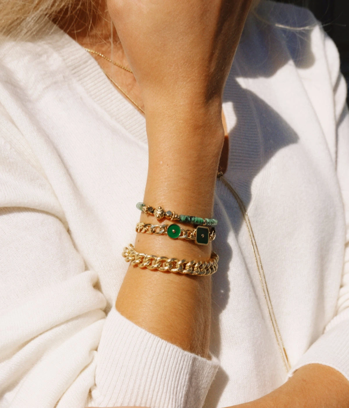 Bracelet Sierra (Acier Doré) 4 Bracelet Sierra (Acier Doré) – Image 2