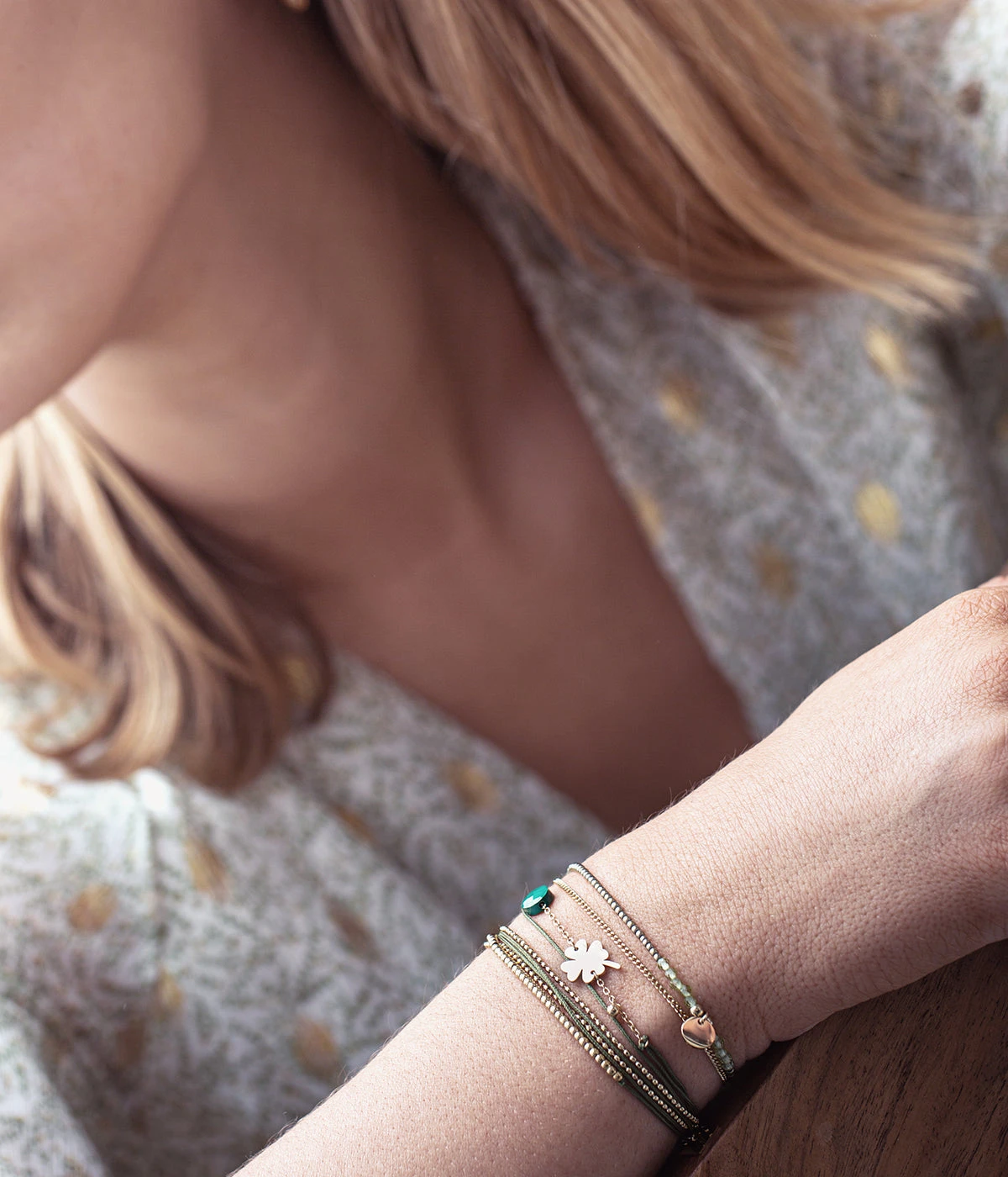 Bracelet Faune (Acier Doré) 4 Bracelet Faune (Acier Doré) – Image 2