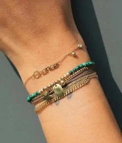 Bracelet Suerte (Acier Doré) -Zagbijoux Boutique Bracelet Suerte cfba8fe8 f331 48cd 8290 a41744e22ea4