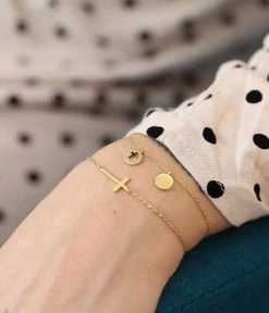 Bracelet Spirit (Acier Doré) -Zagbijoux Boutique Bracelet Templier Bracelet Spirit