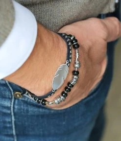 Bracelet Dinn (Acier) 7 Bracelet Dinn (Acier) -Zagbijoux Boutique BraceletIlan BraceletDinn