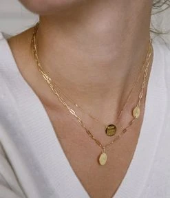 Collier Multi Charm Love (Acier Doré) -Zagbijoux Boutique Collier Multi Charm Love