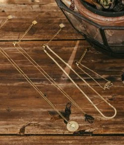 Collier Pur (Acier Doré) -Zagbijoux Boutique Collier Pur