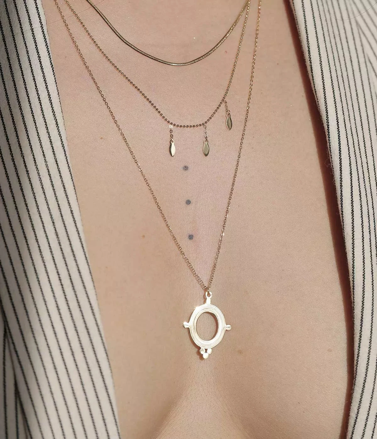 Collier Symi (Acier) 4 Collier Symi (Acier) – Image 2