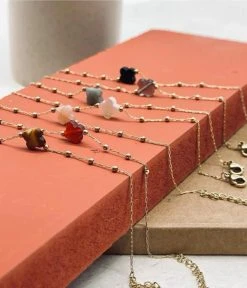 Collier Velasquez (Acier Doré) -Zagbijoux Boutique Collier Velasquez Bracelet Velasquez