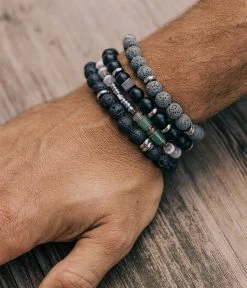 Bracelet Jason (Acier) -Zagbijoux Boutique HBR18762 00BLK P1