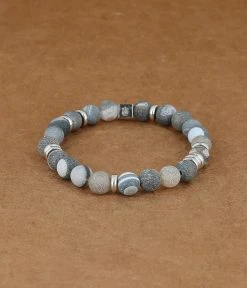 Bracelet Jason (Acier) -Zagbijoux Boutique HBR18762 00GRY