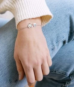 Bracelet Lucky Heart (Acier) -Zagbijoux Boutique SBS1093 00UNI P1