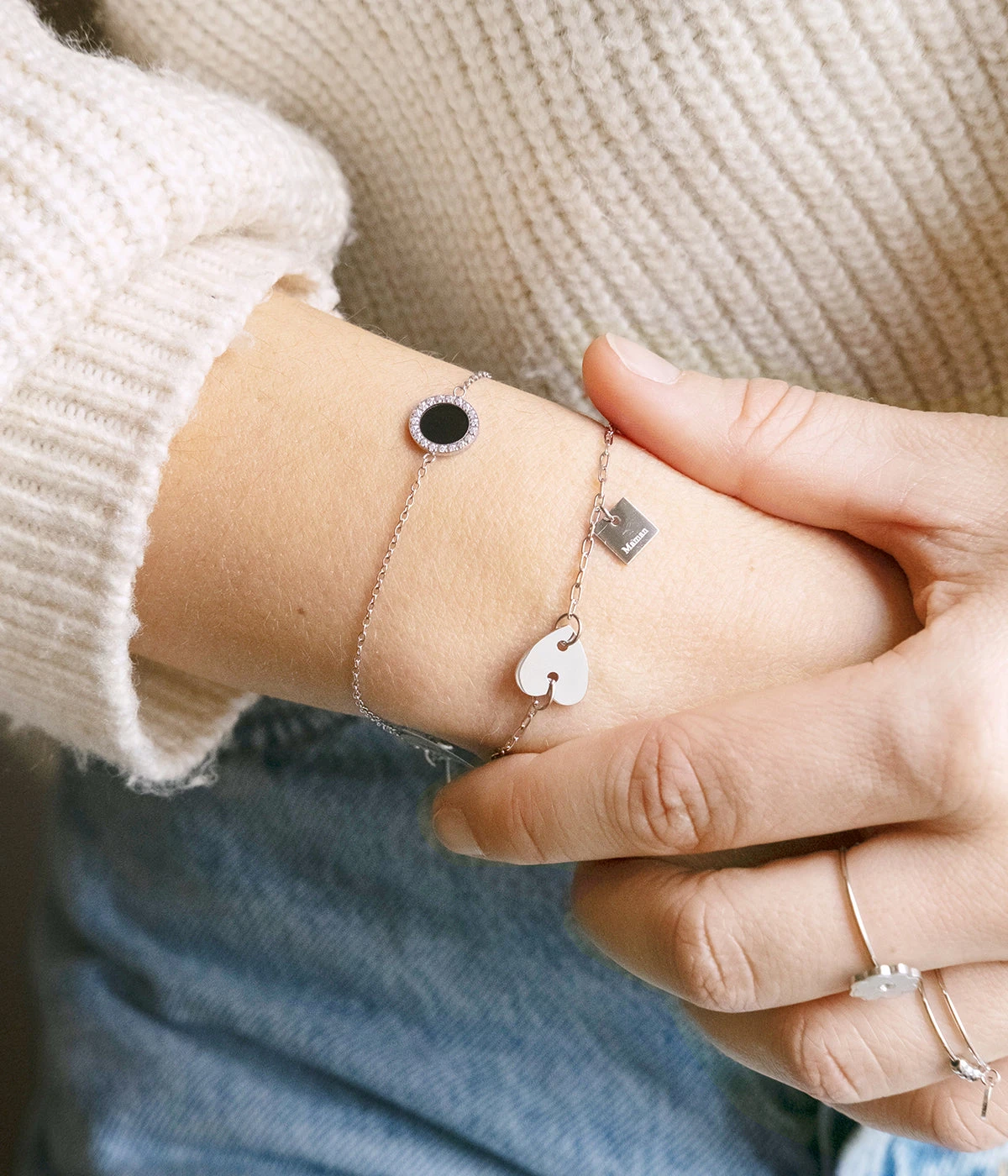 Bracelet Linda (Acier) 4 Bracelet Linda (Acier) – Image 2