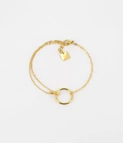 Bracelet Mini Piplette (Acier Doré)