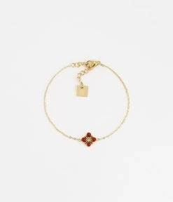 Bracelet Mint (Acier Doré) 11 Bracelet Mint (Acier Doré) -Zagbijoux Boutique SBS18056 01RED WEB