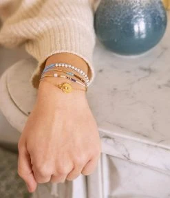 Bracelet Monica (Acier Doré) 5 Bracelet Monica (Acier Doré) -Zagbijoux Boutique SBS18083 01WHT P1