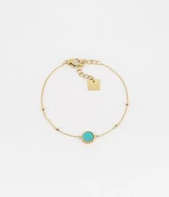 Bracelet Bulle (Acier Doré) -Zagbijoux Boutique SBS18237 01TQB WEB