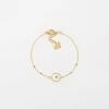 Bracelet Fleur (Acier Doré) -Zagbijoux Boutique SBS18280 01SEL WEB