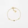 Bracelet Nola (Acier Doré) -Zagbijoux Boutique SBS18492 01WHT WEB