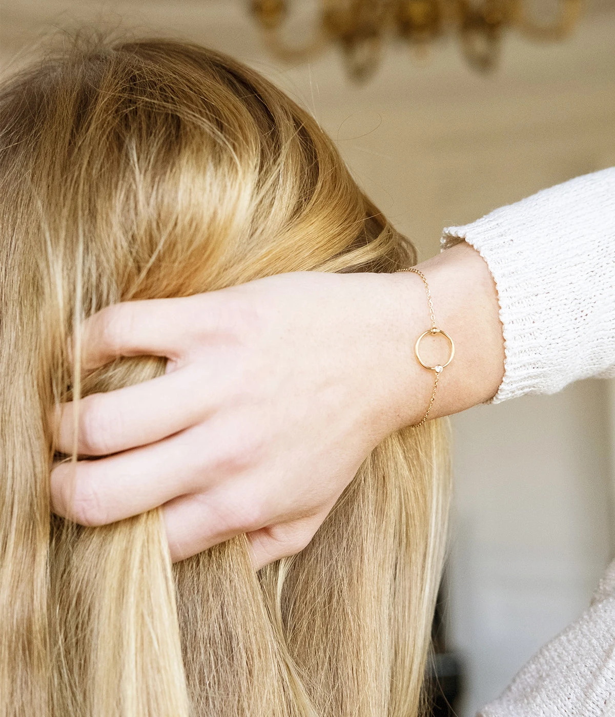 Bracelet Jill (Acier Doré) 4 Bracelet Jill (Acier Doré) – Image 2