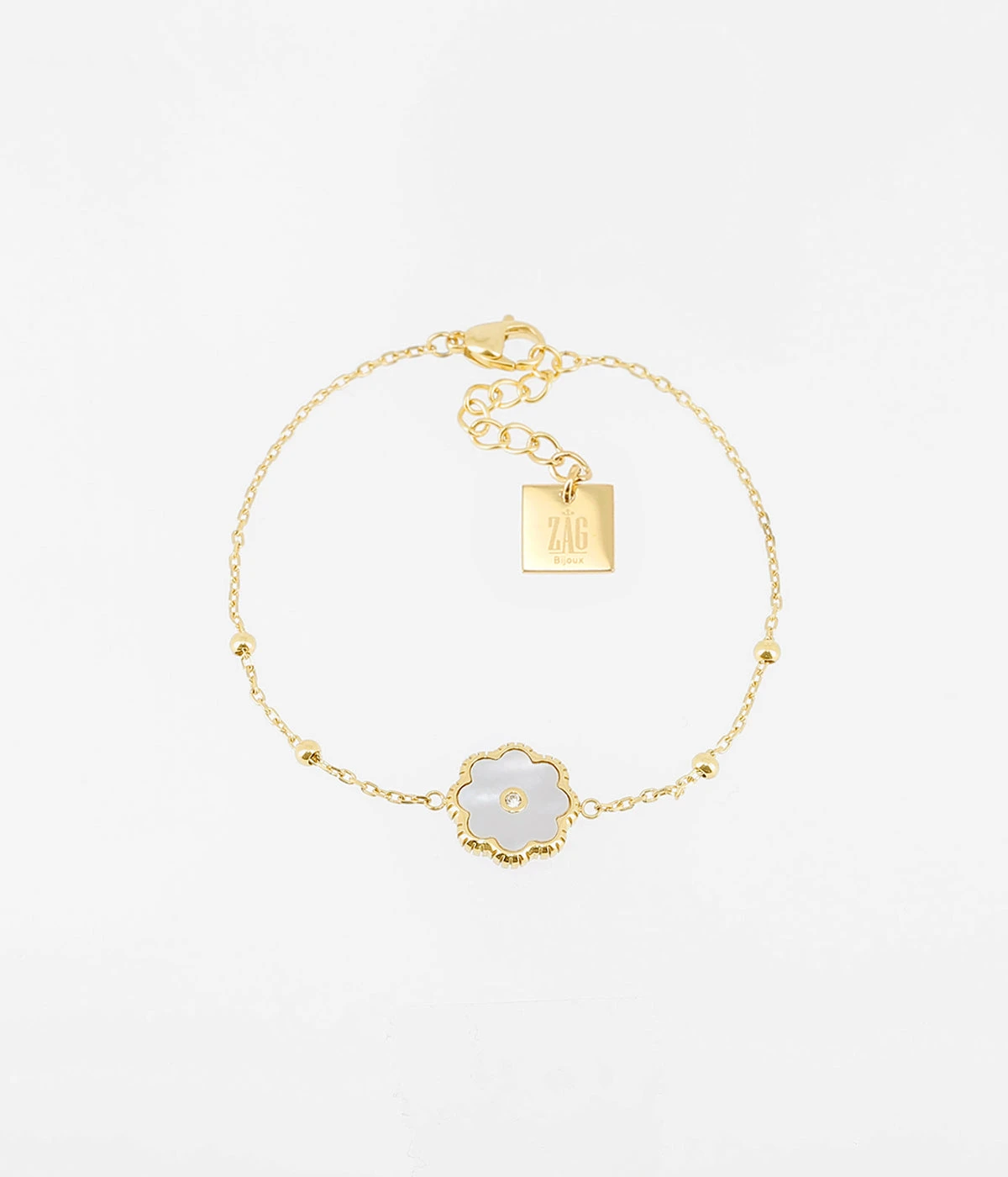 Bracelet Fiore (Acier Doré) 3 Bracelet Fiore (Acier Doré)