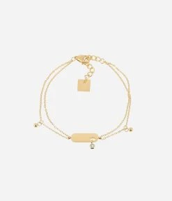 Bracelet Nour (Acier Doré)