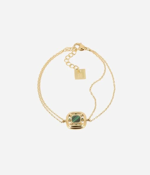 Bracelet Gasby (Acier Doré) -Zagbijoux Boutique SBS19812 01GRN WEB