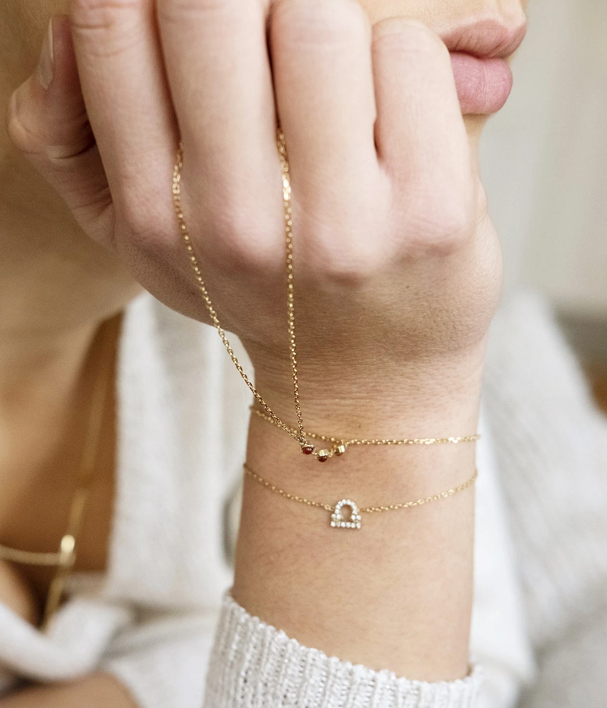 Bracelet Libra (Acier Doré) 4 Bracelet Libra (Acier Doré) – Image 2