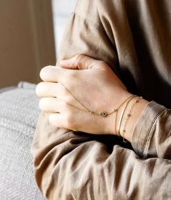 Bracelet Amorino (Acier Doré) -Zagbijoux Boutique SBS20400 01WHT P1