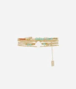 Bracelet Vela (Acier Doré) -Zagbijoux Boutique SBX19586 01WHT WEB