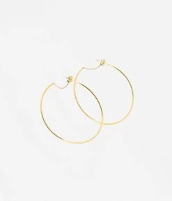 Boucles D'oreilles Resia (Acier Doré)