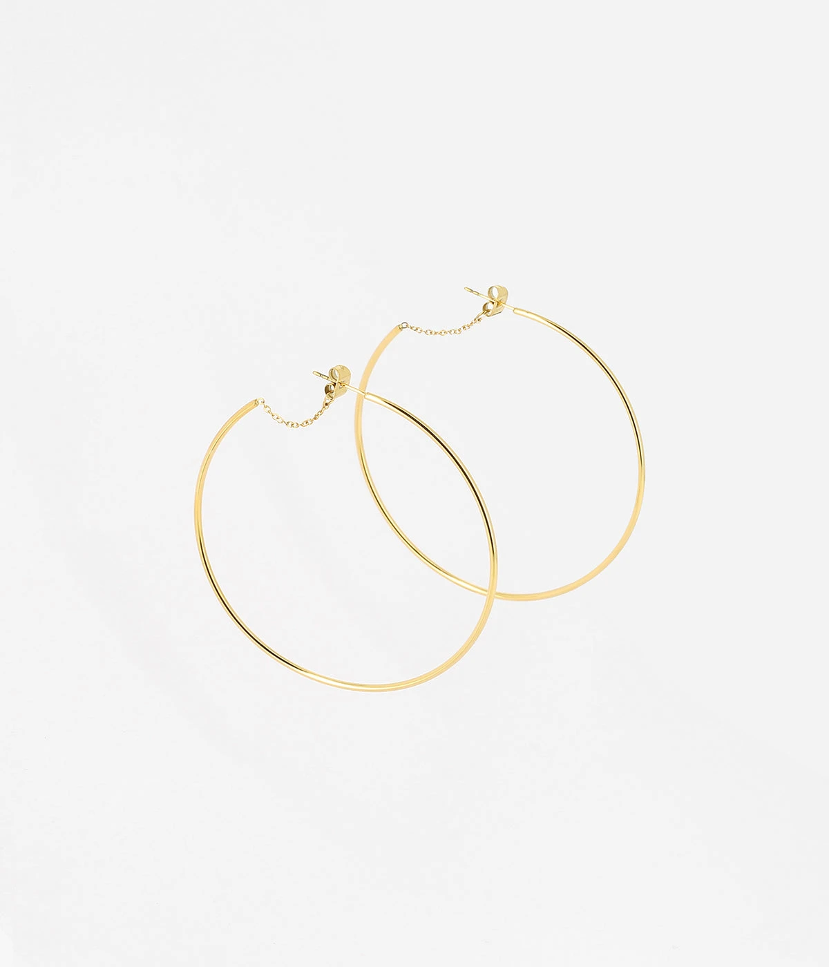 Boucles D'oreilles Resia (Acier Doré) 3 Boucles D'oreilles Resia (Acier Doré)