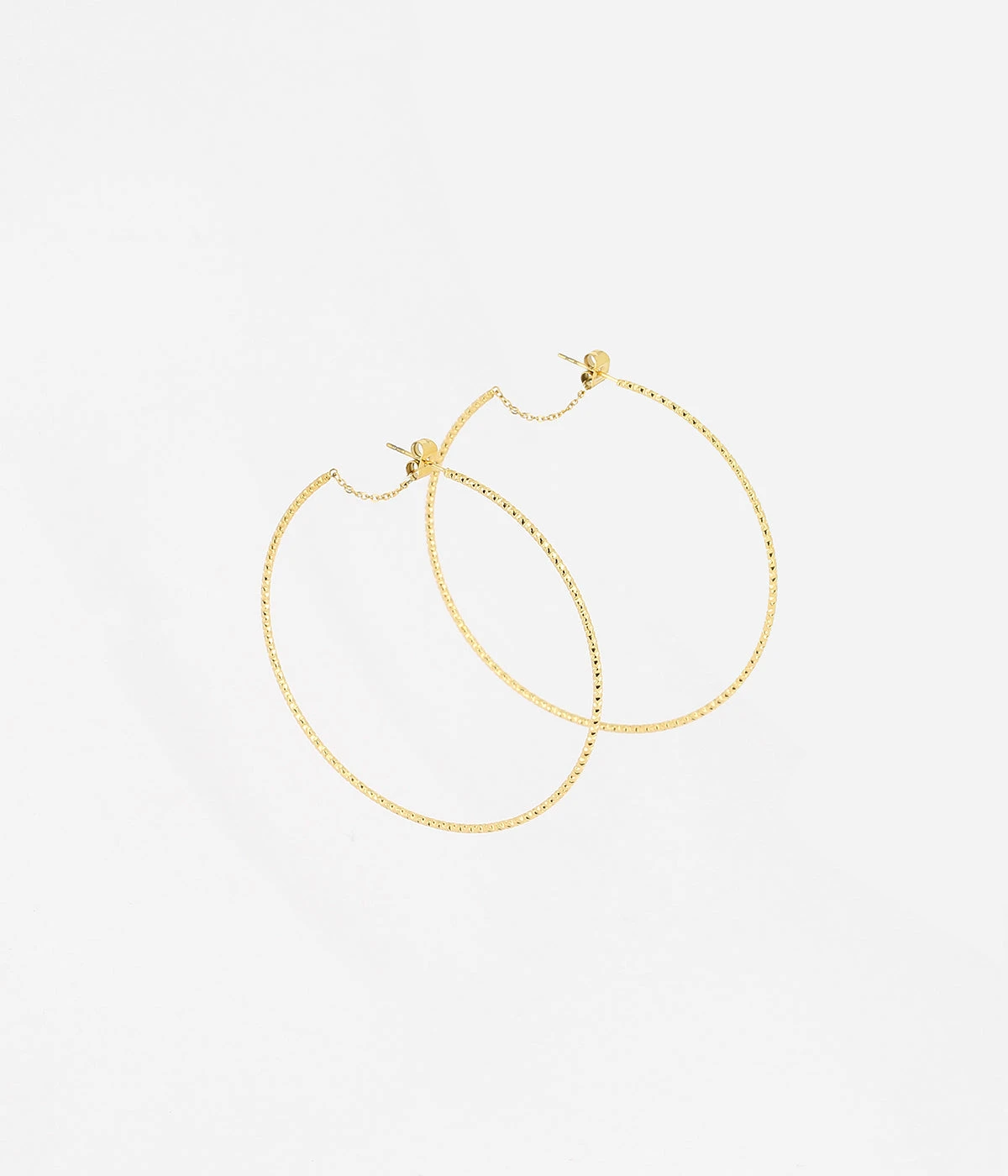 Boucles D'oreilles Mahonia (Acier Doré) 3 Boucles D'oreilles Mahonia (Acier Doré)