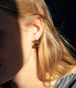 Boucles D'oreilles Choupie (acier Doré) -Zagbijoux Boutique SEC18361 01MAT P