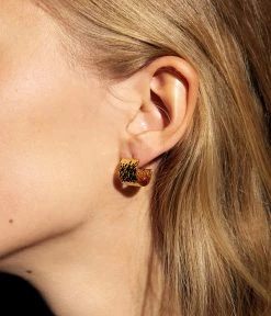 Boucles D'oreilles Choupie (acier Doré) -Zagbijoux Boutique SEC18361 01MAT P1