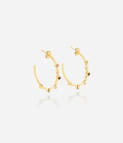 Boucles D'oreilles Salima (Acier Doré) -Zagbijoux Boutique SEC19809 01CFE WEB