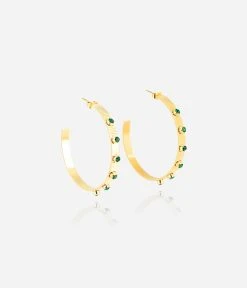 Boucles D'oreilles Icare (Acier Doré)