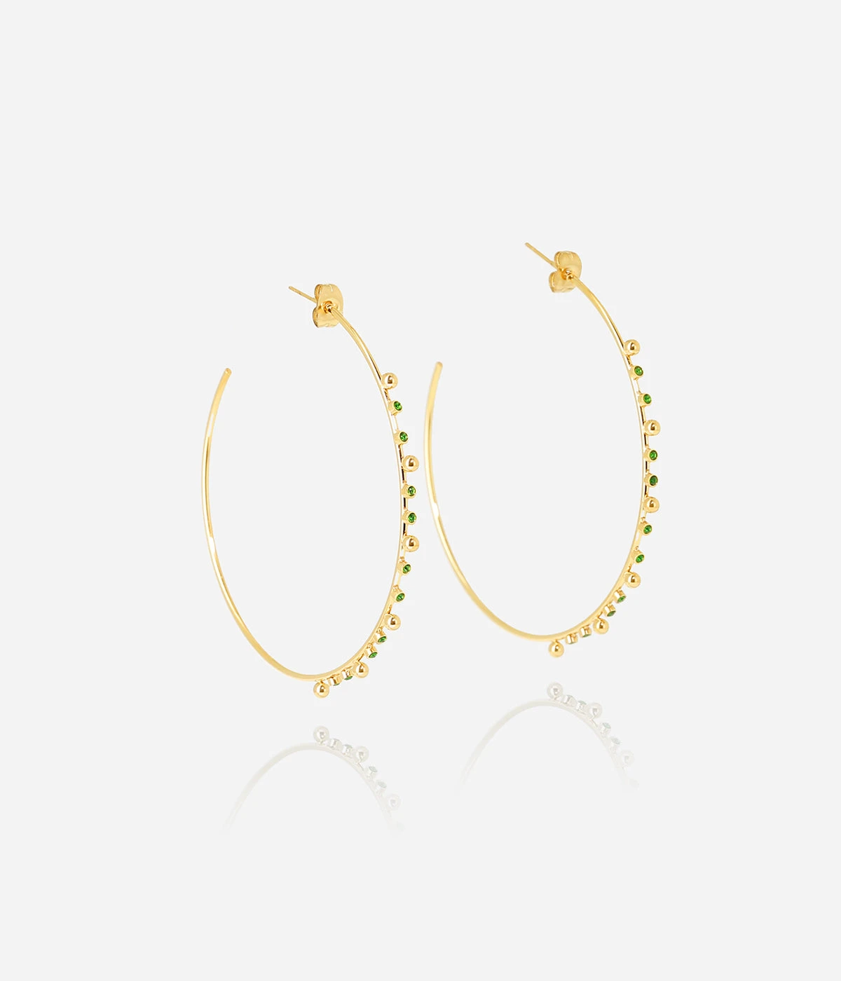 Boucles D'oreilles Oia (Acier Doré) 5 Boucles D'oreilles Oia (Acier Doré) – Image 3