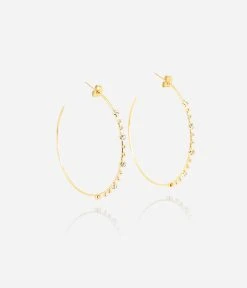 Boucles D'oreilles Oia (Acier Doré)