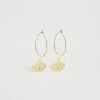 Boucles D'oreilles Betty Geiko (Acier Doré)