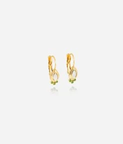 Boucles D'oreilles Cruz (Acier Doré) -Zagbijoux Boutique SED20182 01SEL WEB