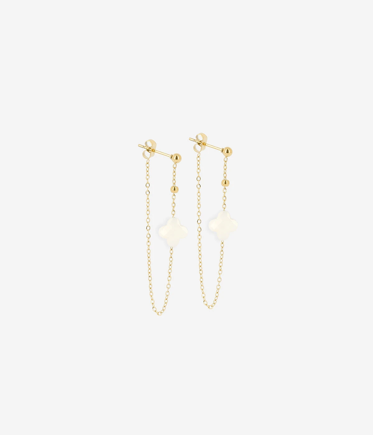 Boucles D'oreilles Velasquez (Acier Doré) 3 Boucles D'oreilles Velasquez (Acier Doré)