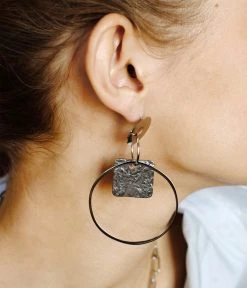 Boucles D’oreilles Tapiès (Acier) -Zagbijoux Boutique SEL10653 00UNI P1