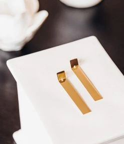 Boucles D'oreilles Signal (Acier Doré) -Zagbijoux Boutique SEL16360 01UNI NM1